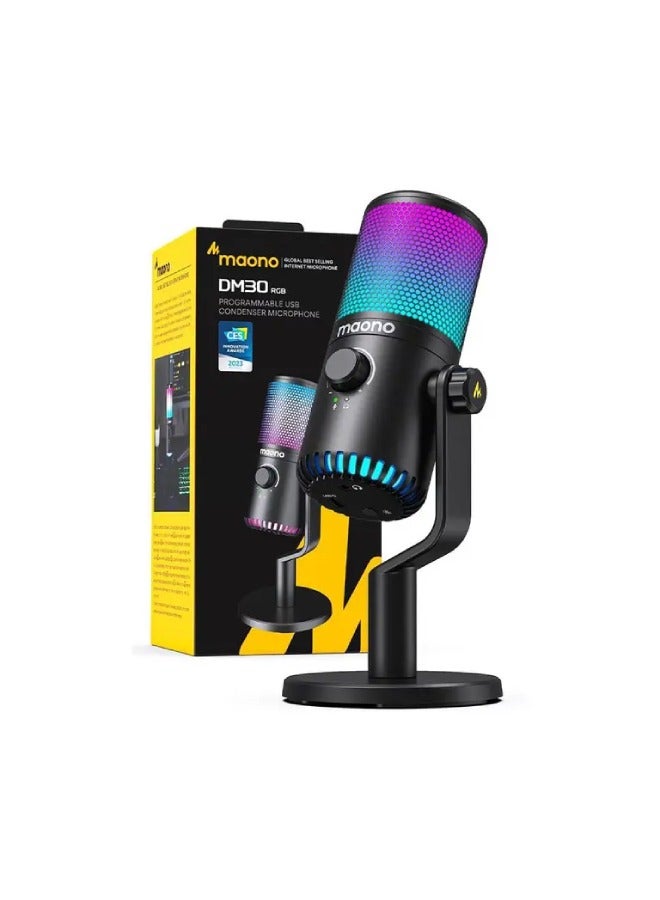 ماونو ميكروفون ألعاب USB DM30RGB - Image 5