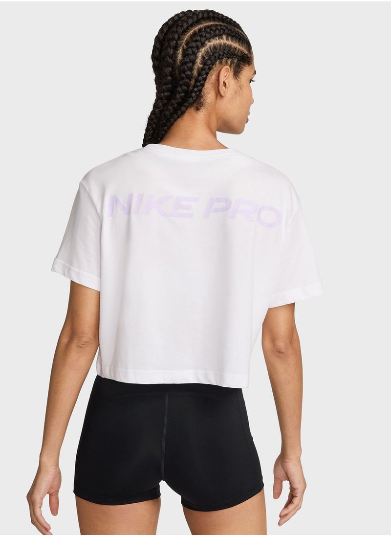 Nike Dri-Fit Pro Crop T-Shirt  - Image 2