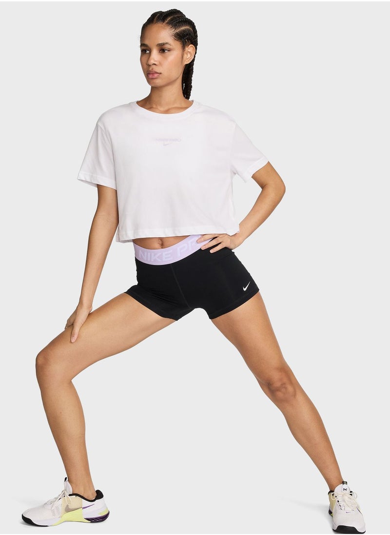 Nike Dri-Fit Pro Crop T-Shirt  - Image 5