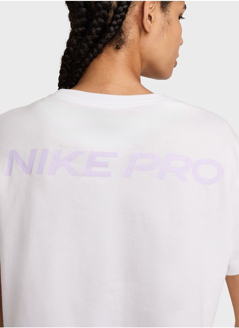 Nike Dri-Fit Pro Crop T-Shirt  - Image 4