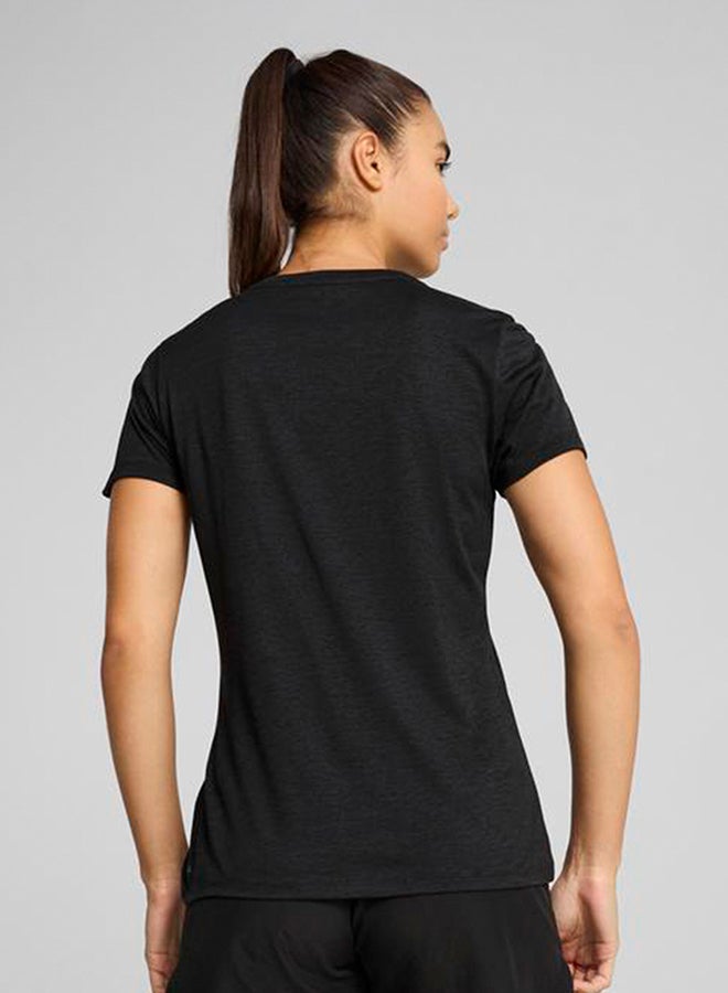 PUMA W TAD ESSENTIAL Heather Logo Tee - Image 2