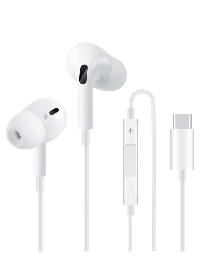 ELTRAZONE USB C Headphone, Type C Earbuds Wired Earphones with Microphone and Volume Control,in-Ear Earbud Noise Isolating for Google Pixel Oneplus Samsung Galaxy iPad Pro and MacBook - Image 1
