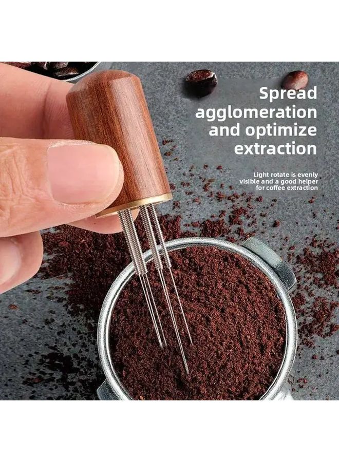 Rosewood Cloth Powder Needle Dispenser For Coffee Machine Clumping Breaking - Image 4