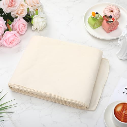 Hahafelt Bengkung Postpartum Belly Binding Wrap Traditional White Unbleached Muslin Cotton Cloth Postpartum Wrap for Women Pregnancy Waist Supply 17 Yards Long(Locked Edge) - Image 5