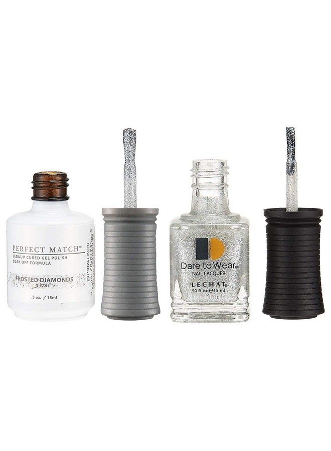 Lechat Perfect Match Gel Polish Frosted Diamonds 0.5 Ounce (Pms163) - Image 4