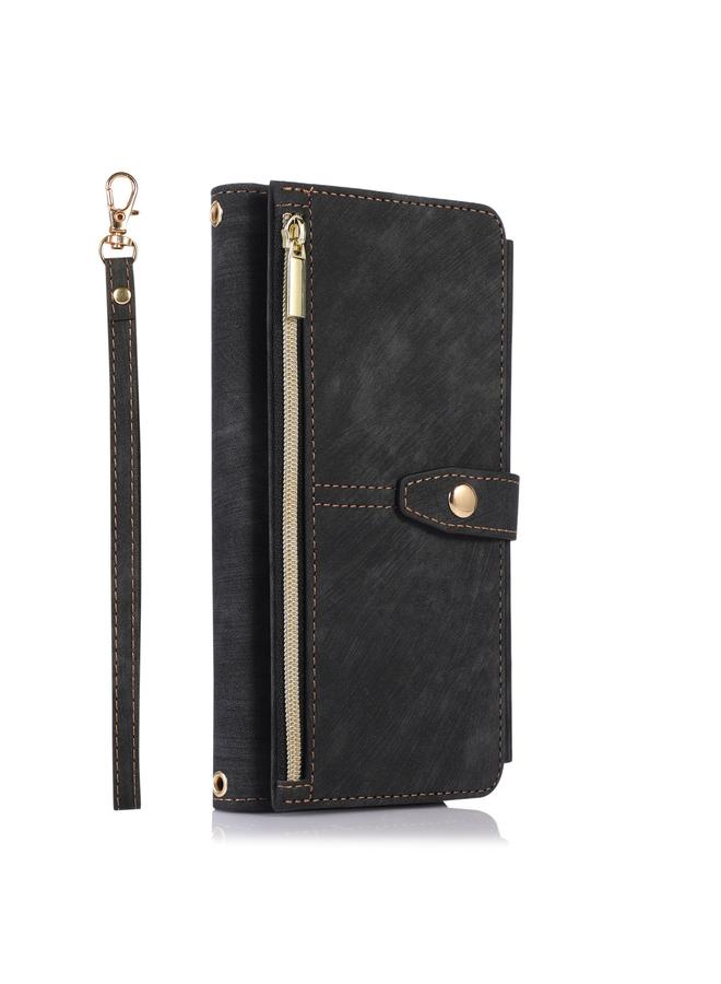 زبون جراب لهاتف iPhone 12 Pro Dream 9 - محفظة بطاقات بسحاب من الجلد - Image 2