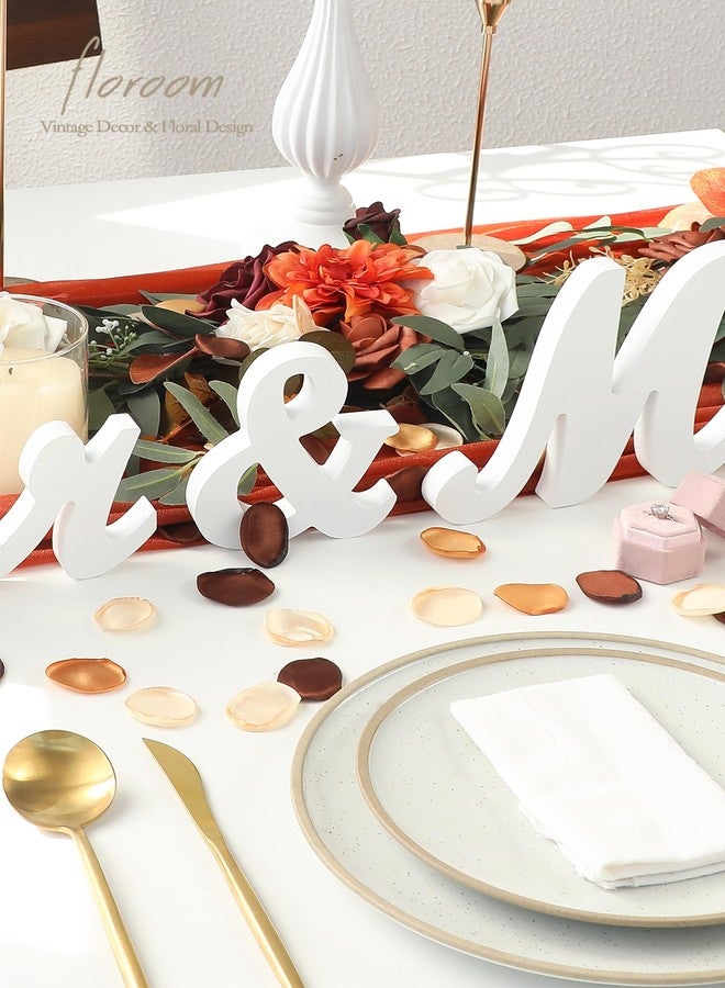 Floroom 300pcs Rose Petals Rust Brown Earth Tones Faux Silk Flower Petals for Wedding Flower Girl Basket Aisle Scatter Dinner Table Centerpieces Party Confetti Bridal Shower Romantic Night Decoration - Image 2
