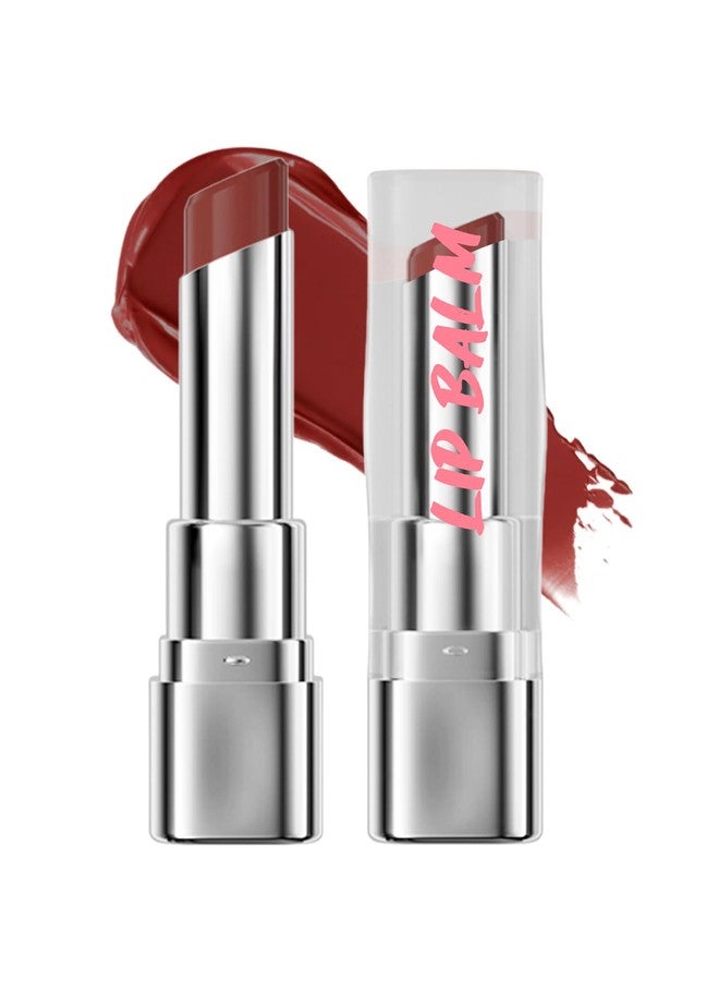 LYSdefeu Tinted Lip Balm, Hydrating Moisturizing Lipstick Long Lasting Waterproof-03 - Image 1
