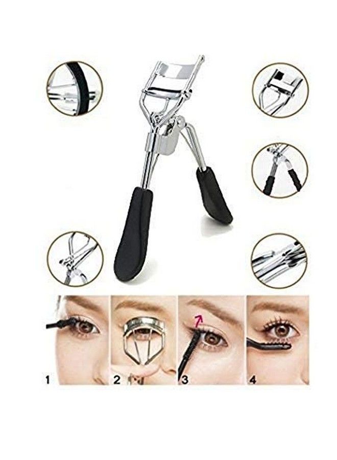 TWIREY 5 Pair Eyelash Eyelash Glue Eyelash Curler With 36 Hrs Eyeliner Combo Kit - Image 5
