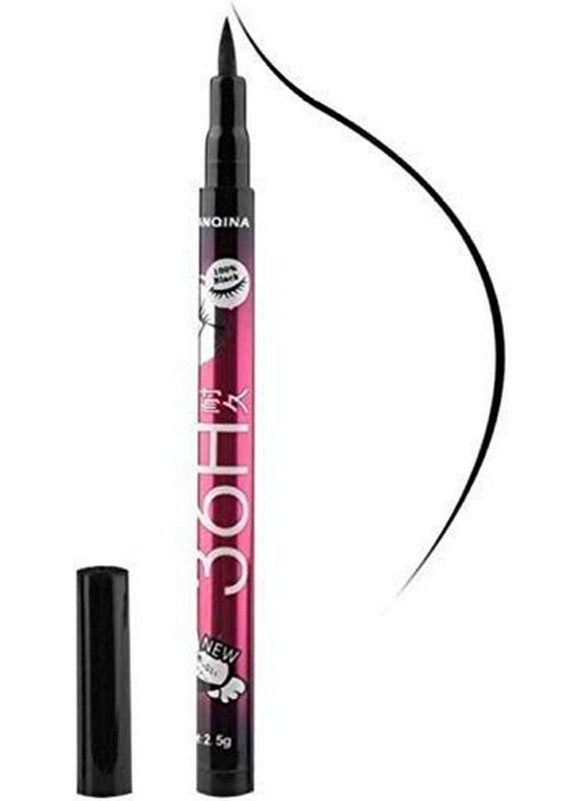 TWIREY 5 Pair Eyelash Eyelash Glue Eyelash Curler With 36 Hrs Eyeliner Combo Kit - Image 3