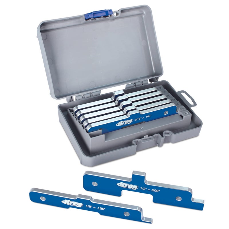 Kreg PRS3400 Precision Router Table Set Up Bars, Set of 7 - Image 1