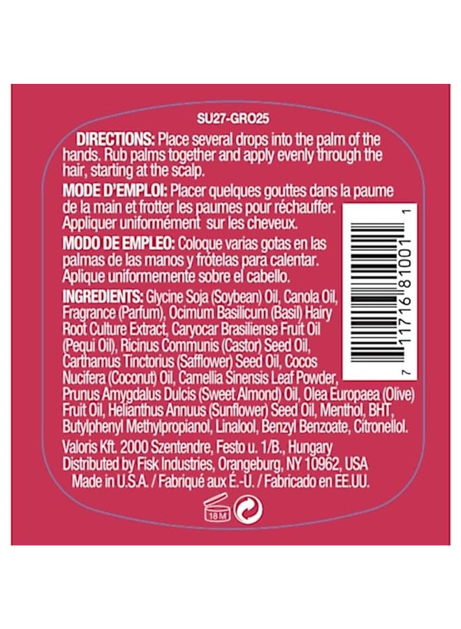Difeel Ultra Growth Hair Growth Oil, 98% Natural Origin, Basil & Castor Oil - Image 2