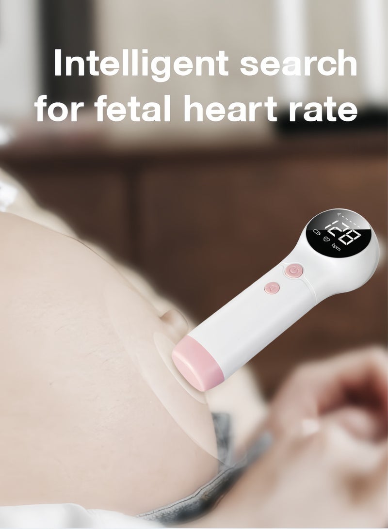 Generic Fetal Heart Rate Detector, Portable Fetal Heart Rate Detector, Home Doppler Meter With LCD Display, For Monitoring Baby's Heartbeat At Home  - Image 3