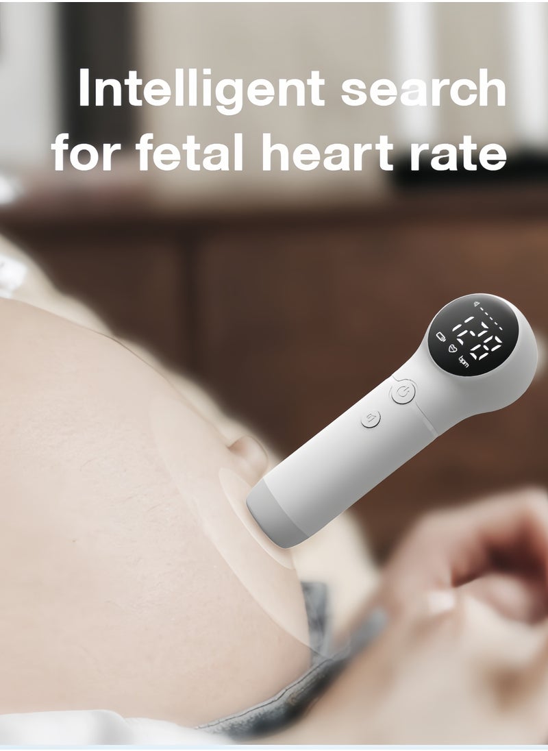 Generic - Fetal Heart Rate Detector, Portable Fetal Heart Rate Detector, Home Doppler Meter With LCD Display, For Monitoring Baby's Heartbeat At Home - Image 1