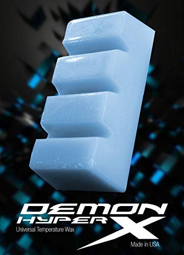 Demon Hyper Ski and Snowboard Wax -Universal Blend for Any Temp Snow- 1.06 LB/ 480 gm Block- Made in USA- No PFAS - Image 2