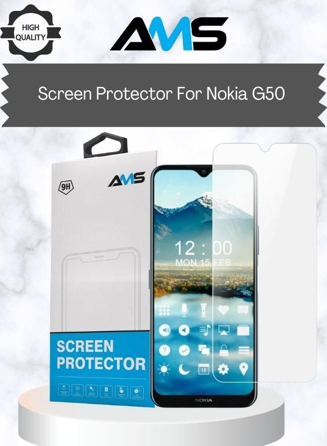إيه إم إس شاشة حماية عالية الوضوح لهاتف نوكيا G50 - Image 1