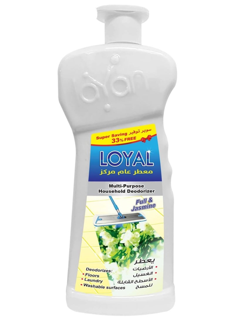 Loyal Multi-Purpose Household Deodorizer Concentrated Gel, Full & Jasmine, 2100ml