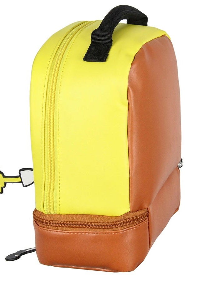 INTIMO Nickelodeon SpongeBob SquarePants Character Face Dual Compartment Lunch Box Bag - Image 4