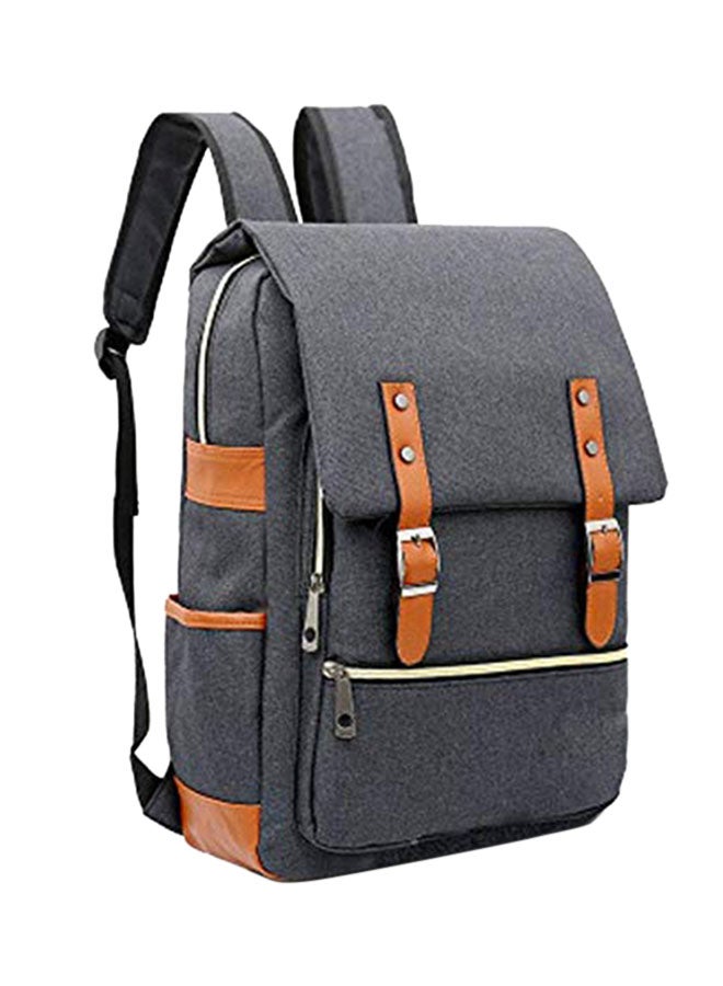AMERTEER Student Trendy School Backpack Grey - Image 1