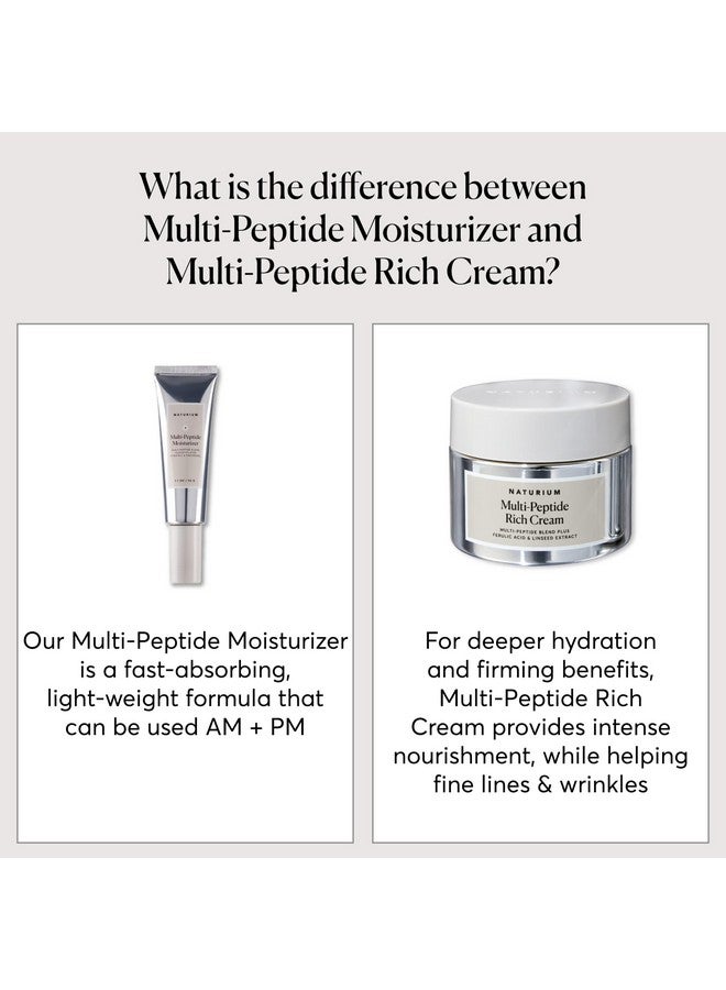 ناتوريوم كريم ناتوريوم الغني متعدد الببتيدات، مرطب ومغذي للمساعدة في ظهور الخطوط الدقيقة والتجاعيد، نباتي وخالٍ من القسوة، 1.7 أونصة - Image 5