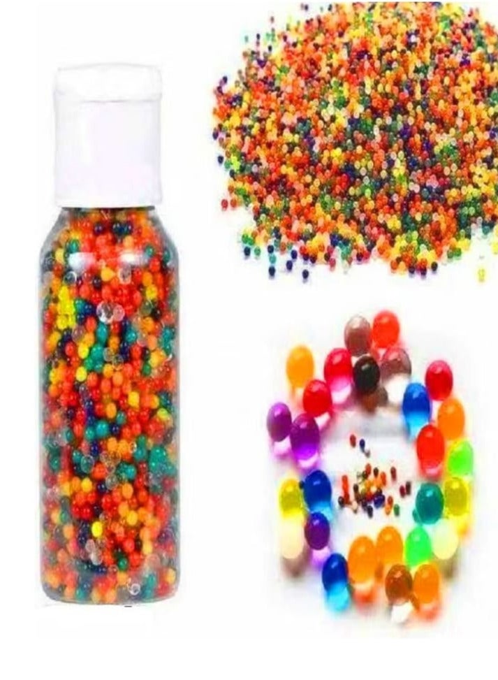 خرزات مائية من الكريستال الناعم، رصاصات ملونة للعبة الطلاء، 90 جم، لعبة على شكل لؤلؤة، طين، كرات جيلي سحرية، كرات هلامية غير سامة، 7-8 مم - Image 1