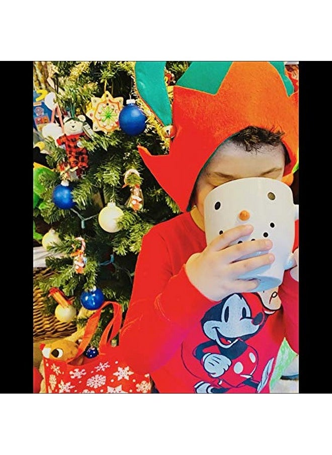Funiverse - Bulk 12 Pack Christmas Elf Hat With Jingle Bell - Adult Sized And Perfect For Any Christmas Holiday Event - Image 1