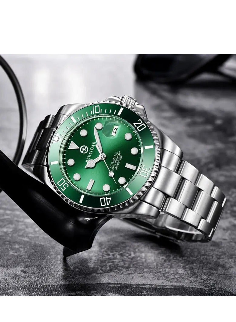 Bersigar BG-1639 Luxaura Design Stainless Steel Mechanical Water Resistant Watch - Image 5