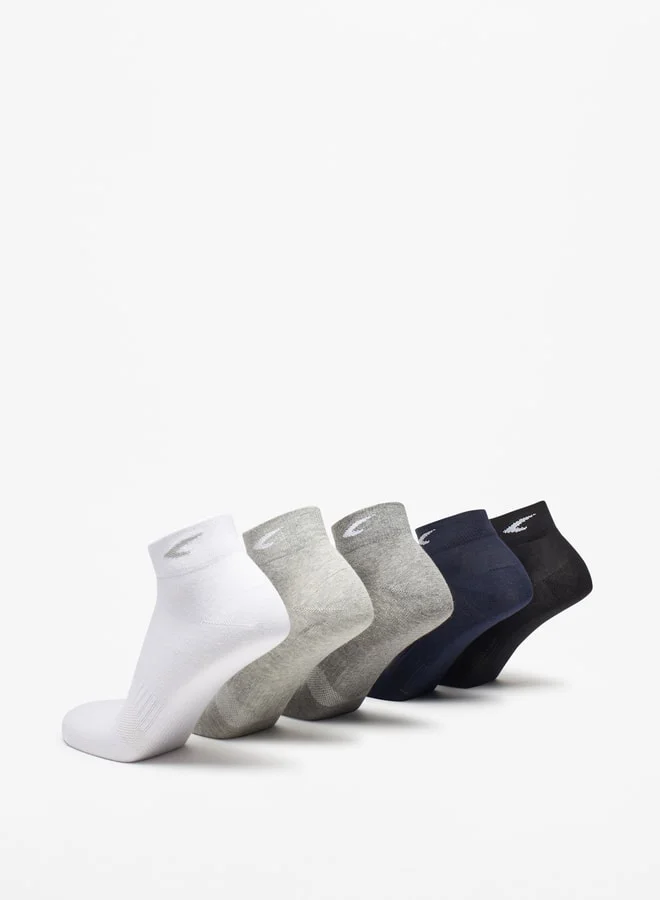 Dash Multicolour Printed Ankle Length Socks - Set of 5 for Men | Best Price UAE
