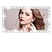 Deluxsa Car Sun Visor Vanity Mirror 3 Light Modes 60 LEDs Rechargeable Dimmable Touch Screen Travel Makeup MirrorUniversal for Truck SUVCar Accessories Essentials for WomenWhite - Image 2