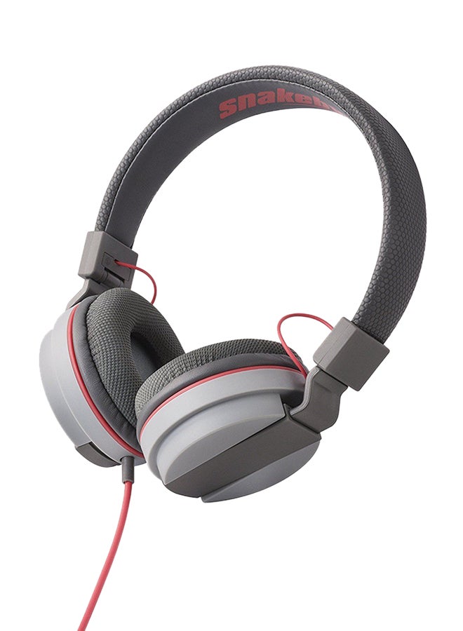 Snakebyte Over-Ear Gaming Headset Grey/Red - Image 1