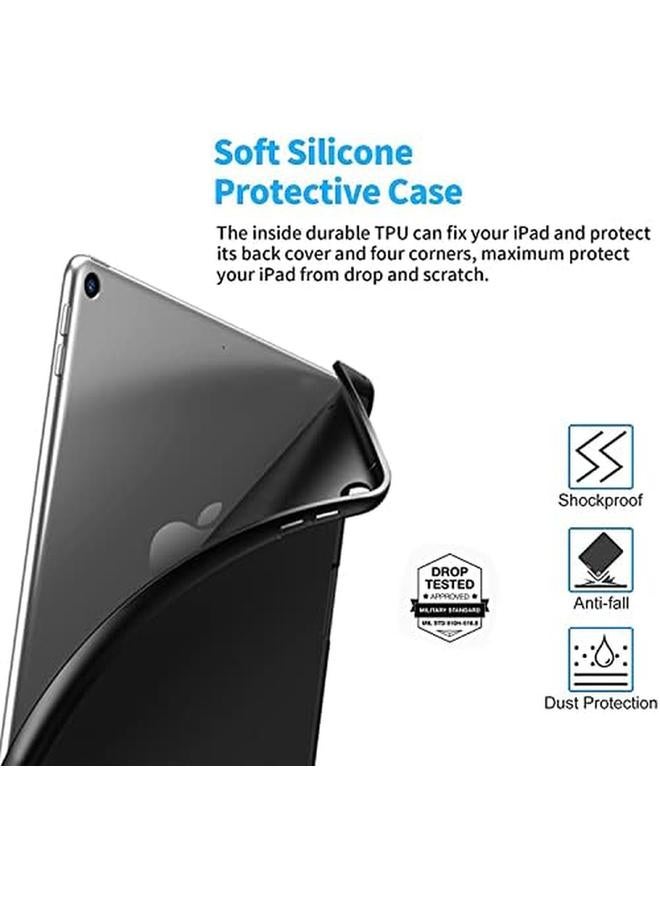 erorex Case For iPad Air 5 2022 iPad Air 4 2020 10.9 Inch Handbag Design Pu Leather Folio Stand Case With Pencil Holder Money Pocket Card Slots Hand Strap Flip Shoulder Strap Pink  - Image 2