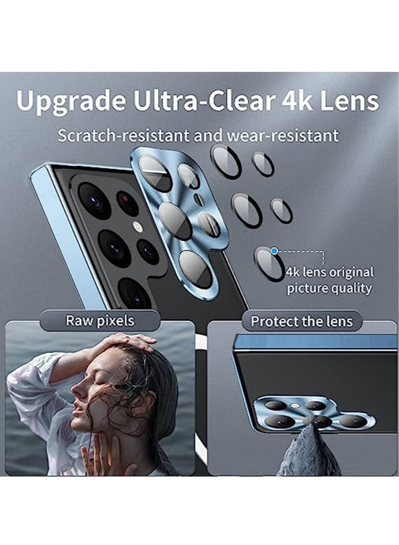 Samsung S23 Ultra 5G Metal Case Compatible with MagSafe Wireless Charger Translucent Shokproof Protective Back with Camera Lens Protection Magnetic Case Cover for Galaxy S23 Ultra 5G Accessories - Image 3