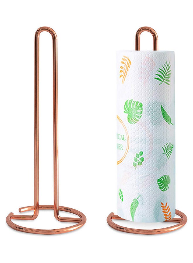 NIBEMINENT 2-Piece Kitchen Roll Holder And Paper Towel Multicolour 32x13x3.6cm - Image 1
