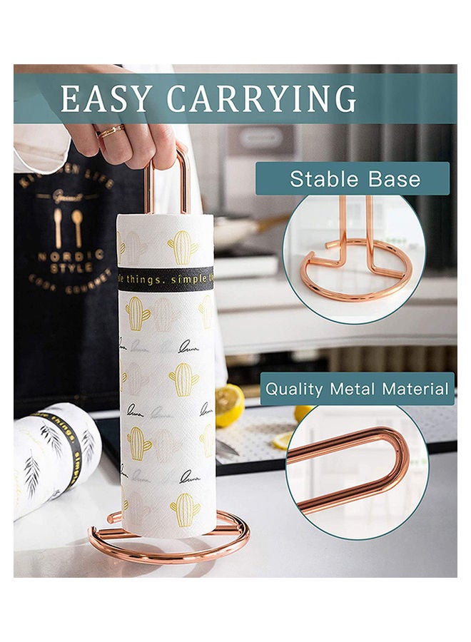 NIBEMINENT 2-Piece Kitchen Roll Holder And Paper Towel Multicolour 32x13x3.6cm - Image 5