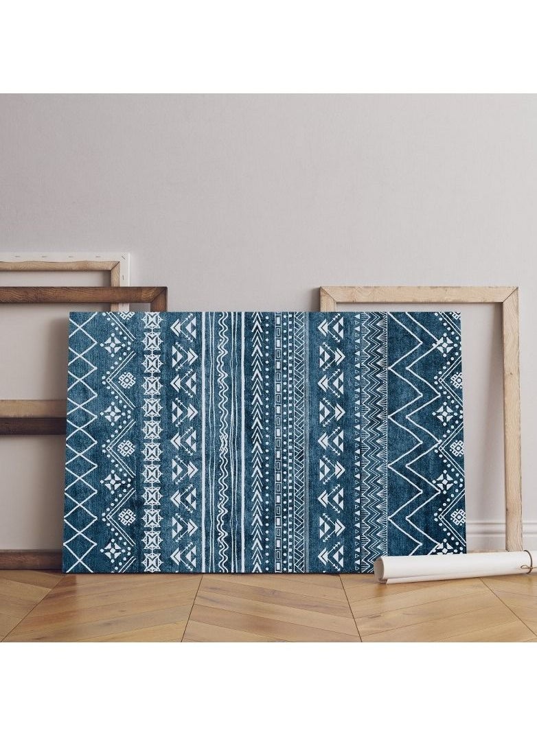 Home Gallery home gallery geometric-ikat-aztec-ethnic-seamless-pattern Printed canvas wall art 