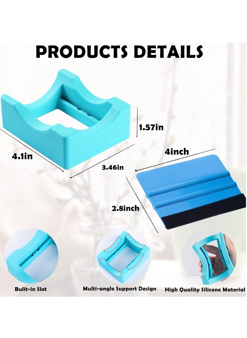 Silicone Cup Cradle Small Stand Cup Holder with Built-in Slot for Bottles - Image 2