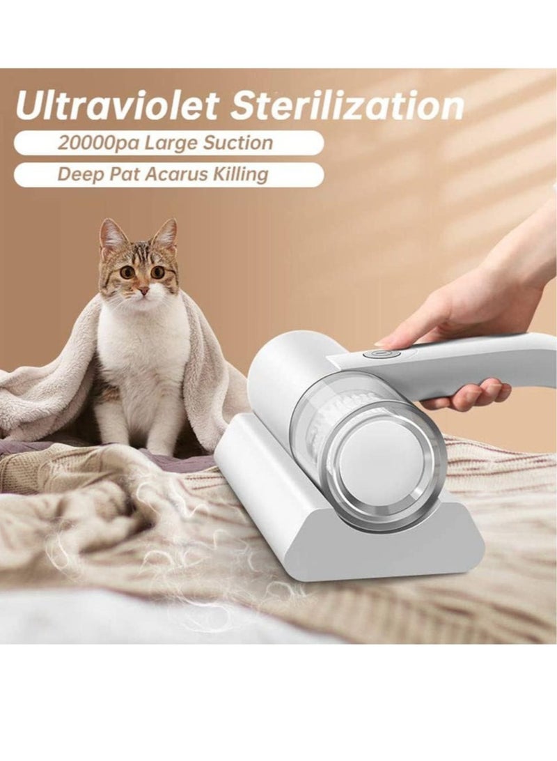 ELTRAZONE Handheld UV Mite Removal Instrument, 10Kpa Super Suction, Portable Household Mite Removal Vacuum Cleaner For Home Bed Mattress Sofa Anti Dust Mites Vacuum Cleaner - Image 2