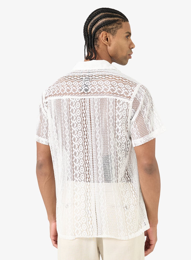 سفنتي فايف قميص كلاسيكي بقصة عادية - Image 2