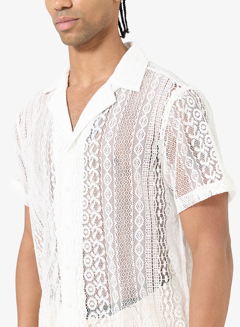 سفنتي فايف قميص كلاسيكي بقصة عادية - Image 3