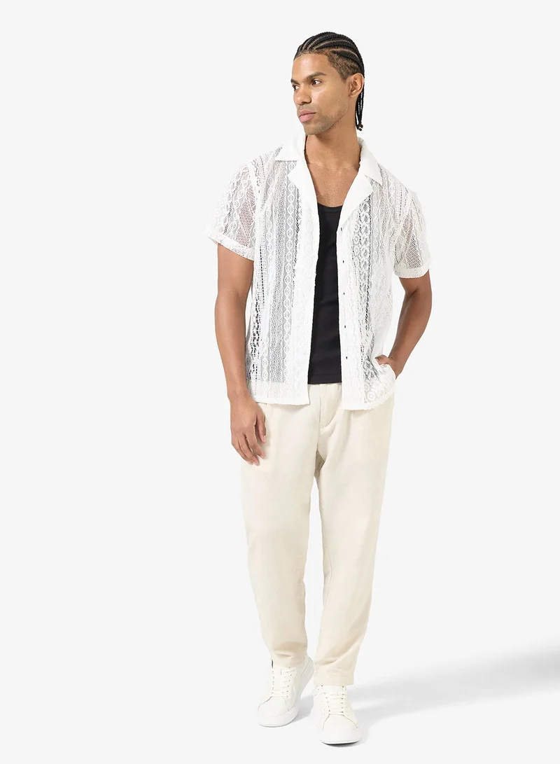 Seventy Five  Casual Short Sleeve regular Fit Shirt for Men | Best Price UAE