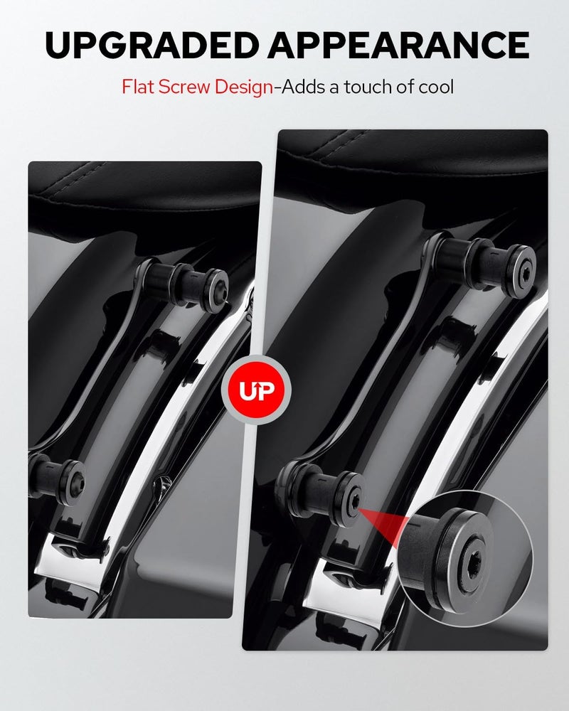 Benlari 4 Point Docking Hardware Kit for Harley Motorcycles - Image 3