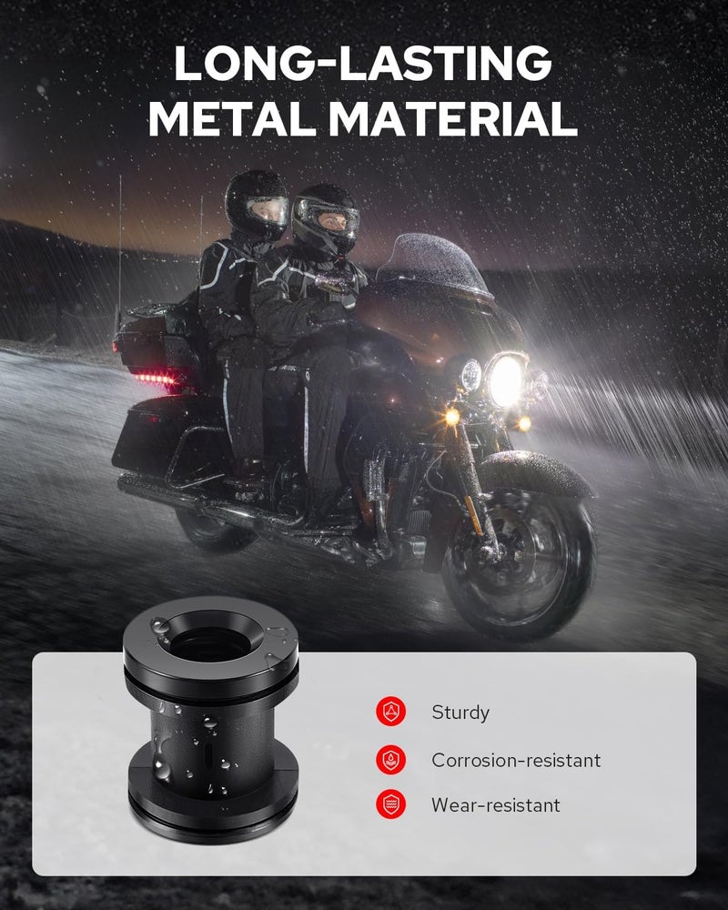 Benlari 4 Point Docking Hardware Kit for Harley Motorcycles - Image 2