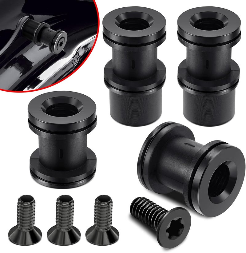 Benlari 4 Point Docking Hardware Kit for Harley Motorcycles - Image 1