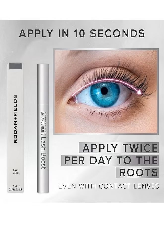 Rodan & Fields - Lash Boost Eyelash Serum (5ml), Eyelash Enhancing Serum For Eyelash Growth, Enhance and Protect The Eyelash Against Breakage, Eyelash Serum To Grow Lashes Thicker Natural Longer - Image 1