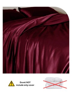 6 Piece Silk Satin King Size Bedding Set Red - pzsku/ZA3A3759432B476753FD8Z/45/_/1731071765/45243a23-ef66-4205-8172-989caec708e0