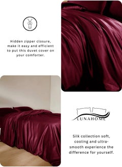 6 Piece Silk Satin King Size Bedding Set Red - pzsku/ZA3A3759432B476753FD8Z/45/_/1731071785/c1ec688e-2715-4de9-a617-39ffd3e02c24