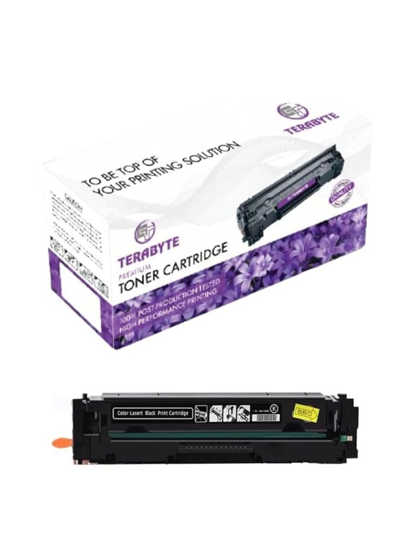 Terabyte 418 Black  Compatible Toner Cartridge for Use in Color ImageCLASS LBP7200Cdn LBP7210Cdn LBP7660Cdn LBP7680Cx MF8350Cdn MF8380Cdw MF8580Cdw MF729Cx (Black) - Image 1