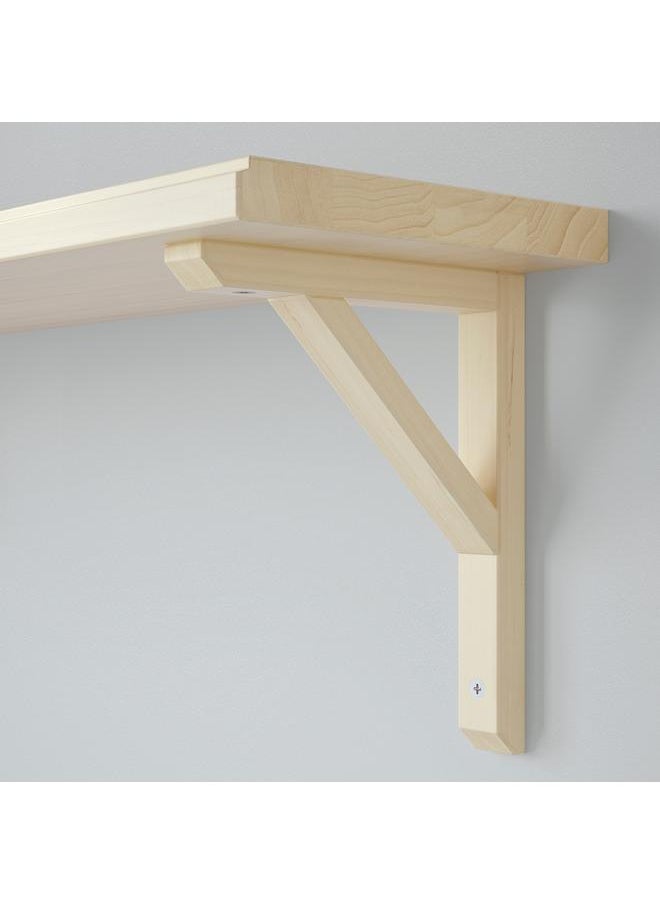 erorex Wall shelf, aspen, 80x20 cm  - Image 4
