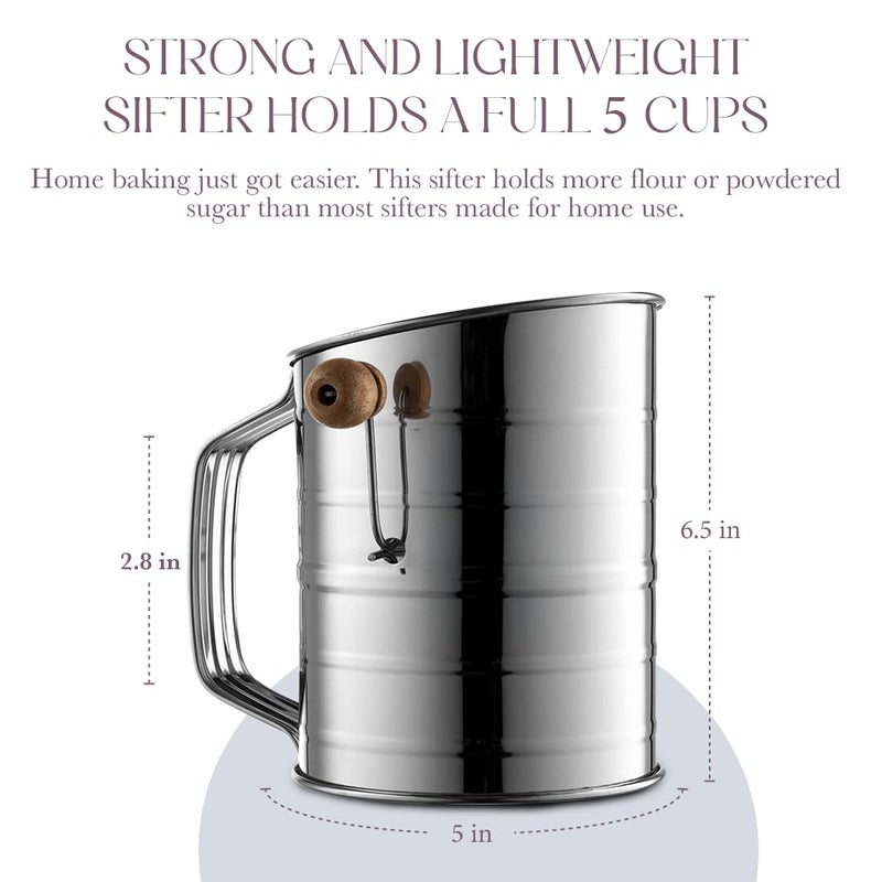 Bellemain Flour Sifter (5 Cup) - Image 3