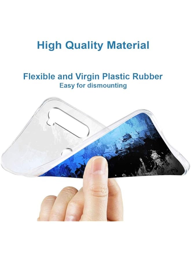 Generic - back cover for Motorola One Fusion Plus (Silicone_Multi-Coloured) - Image 1